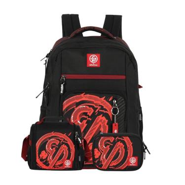 Imagem de Mochila de Costas Lancheira Escolar Estojo Box Enaldinho