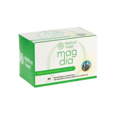 Imagem de Mag Dia Suplemento Alimentar de Magnésio Bisgliclinato 60 Cápsulas 30 Porções Melhor Viver