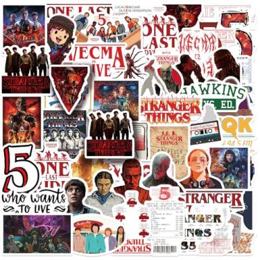 Imagem de Bonitzdm 100 adesivos de filme 5 para meninas, decalque impermeável para garrafa de água, estojo de viagem para adultos, adolescentes, crianças, laptop, guitarra, skate, telefone, computador