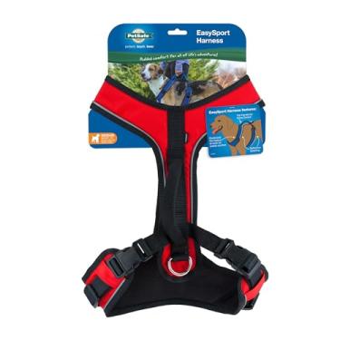 Imagem de PetSafe Peitoral para cães EasySport, peitoral ajustável acolchoado para cães com alça de controle e tubulação reflexiva