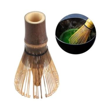 Imagem de Batedor De Chá Matcha Orgânico Artesanal Tradicional Japonês Chasen Mi