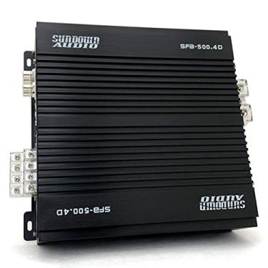 Imagem de Sundown Audio Sfb-500.4D Amplificador de Tweeters de Alto-Falantes Componentes de Amplificador de 4 Canais