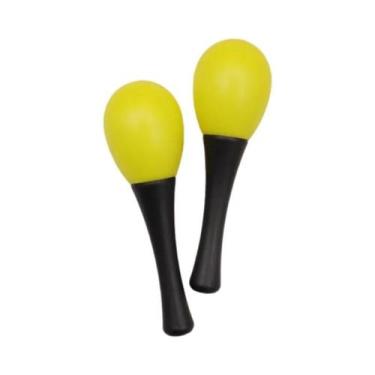 Imagem de Conjunto De Maracas Pequenas 2 Peças Instrumentos De Percussão Orff Pa
