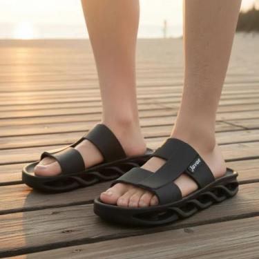 Imagem de Chinelo Slide Masculino JAVAE Urban Conforto e Design Moderno, 37/38, 