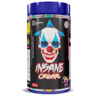 Imagem de Pré Treino Insane Original Grape 300g Demons lab-Unissex