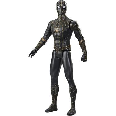 Imagem de Boneco de Ação Spider-Man Titan Hero Series 30 cm - Preto/Dourado 4+ anos