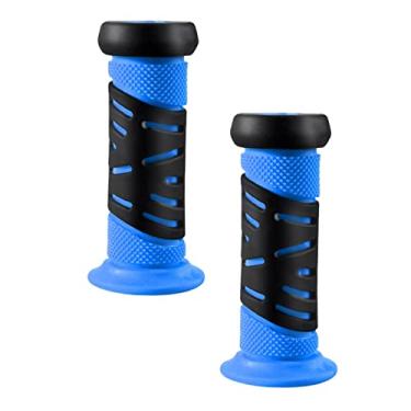Imagem de Lljsszr Manoplas de Bicicleta Infantis Antiderrapantes de Borracha, Leves E Ideais para Meninas E Meninos, Azul