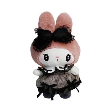 Imagem de Brinquedo De Pelúcia Kuromi My Melody De 25cm, Estilo Lolita Gótico, A