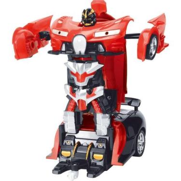 Imagem de Carrinho Controle Remoto Megaformers Neptune R/C 1:18 Vermelho
