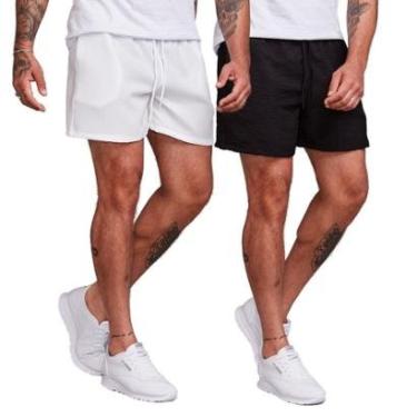 Imagem de Kit 2 Bermudas Shorts Masculina Linho-Masculino