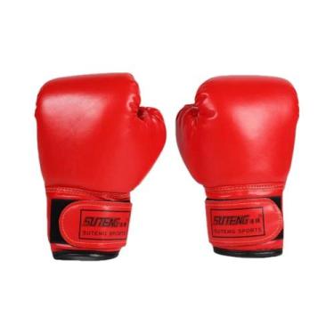 Imagem de Luvas De Boxe Para Crianças 2 Peças Em Couro PU Respirável Para Treina
