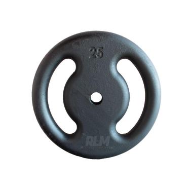 Imagem de Anilha de Ferro Fundido Pintada - 25 Kg-Unissex