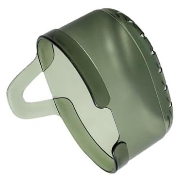 Imagem de Cesto de Armazenamento Cebola Gengibre e Alho Plástico Sem Prego para Parede Cozinha Itens Essenciais Organizador Multif