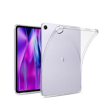Imagem de Capa para OnePlus Pad Go 2, capa de proteção NOUKAJU Tablet, TPU flexível ultra transparente, capa de proteção para tablet OnePlus Pad Go 2 de 12,1 polegadas (transparente)