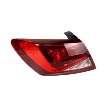 Imagem de FLJOYOEU Acessórios de carro luz traseira externa LED traseira luz de freio luz de aviso peça de automóvel lanterna traseira, compatível com Seat Leon 2013 2014 2015 2016-2020(esquerda)