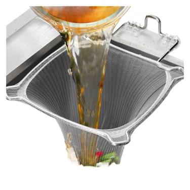 Imagem de Rack de filtro de pia de cozinha dobrável filtro de pia saco de malha suporte prateleira de rede de lixo antientupimento saco de malha descartável