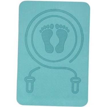 Imagem de Tapete de Pular Corda, Tapete de Ginástica Doméstico com Absorção de Choque E Proteção de Piso, à Prova de Som, Espesso E Antiderrapante.