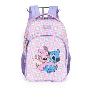 Imagem de Mochila Infantil Stitch Lilás-Feminino