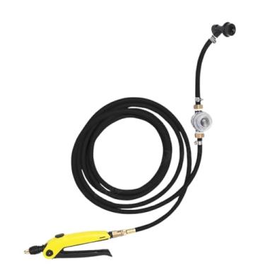 Imagem de Pulverizador de água de alta pressão, mangueira de tubo de mola 6 m pistola de bocal de água de lavagem de carro, pistola de pulverizador de substituição de alta pressão e mangueira com filtro em