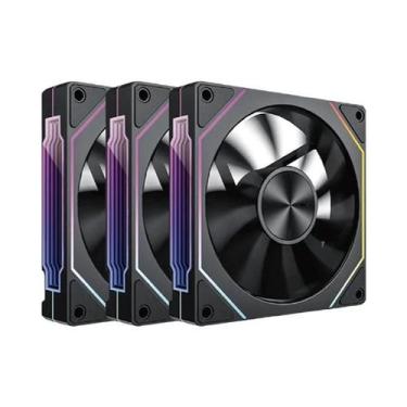 Imagem de Ventilador De Resfriamento ARGB PWM Silencioso De 120mm 45.2CFM 600-15