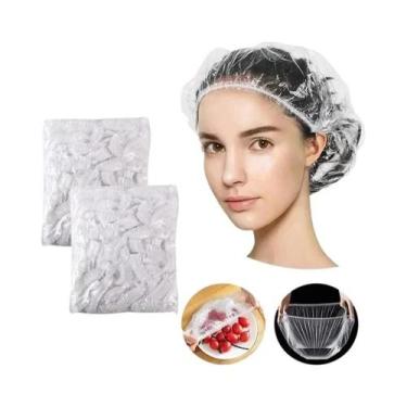 Imagem de Touca De Banho Descartável Infantil 100/200 Peças, Cobertura De Cabelo