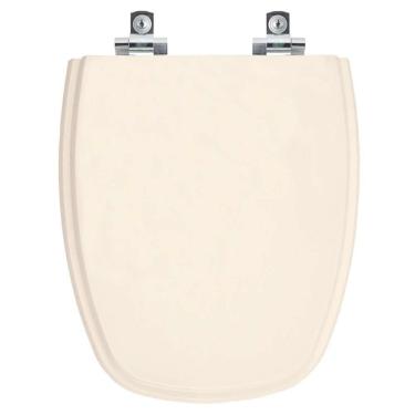 Imagem de Assento Sanitário Soft Close Monte Carlo Amendoa Para Vaso Deca
