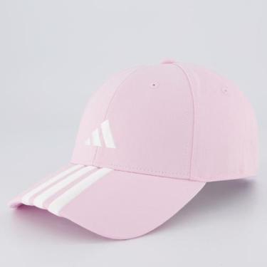 Imagem de Boné Adidas Essentials 3S Bball Rosa, Único