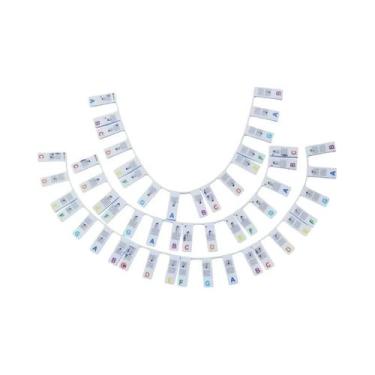 Imagem de Adesivos Removíveis Para Teclado De Piano 88/61 Teclas Miwayer: Etique