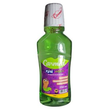 Imagem de Enxaguante Bucal Minhocas Azedinhas Com Flúor Zero Álcool Fini Carmed 