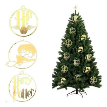 Imagem de Kit Bolas Enfeite De Natal Decoração Arvore Harry Potter - Zonaro Stor