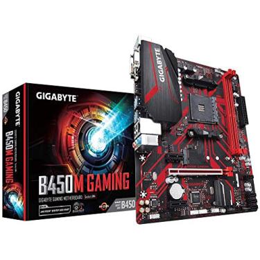 Imagem de Placa Mãe Gigabyte B450M GAMING (AM4/DDR4/HDMI/D-Sub/M.2/USB 3.1)