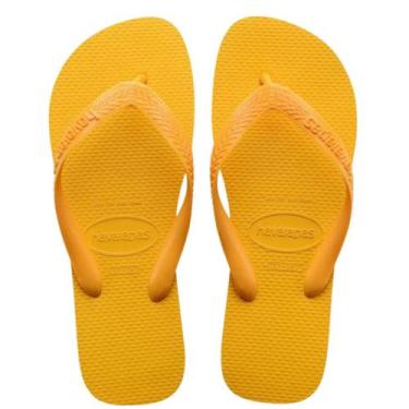Imagem de Chinelo Havaianas Top Básica, 35/36, Amarelo pop