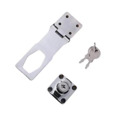 Imagem de Fechadura De Liga De Zinco Com Chaves E Trava De Torção Para Portas, G