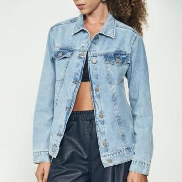 Imagem de Jaqueta Jeans Colcci Boyfriend Feminino-Feminino