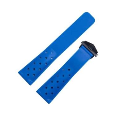 Imagem de Pulseira De Silicone Respirável De 22mm Para Relógio TAG Heuer F1 CAZ2