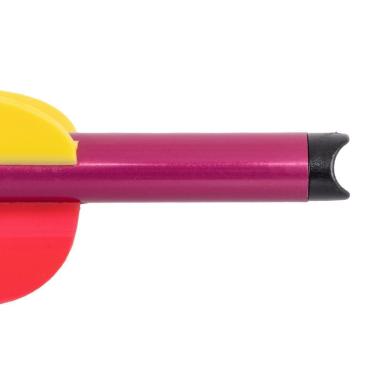 Imagem de Kit Com 6 Flechas De Aluminio 16 Modelo MK-AL16/6 Vermelho - Man Kung-Unissex