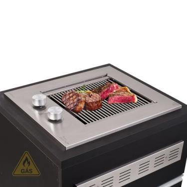 Imagem de Churrasqueira Grill a Gás Cooktop de Embutir Diamond Premium Gás Natur