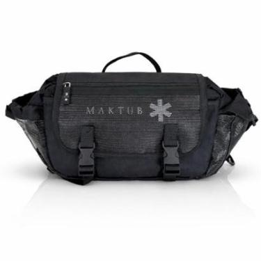 Imagem de Bag Maktub Extreme Bolsa Transversal Preta Unissex Shoulder pochete-Unissex