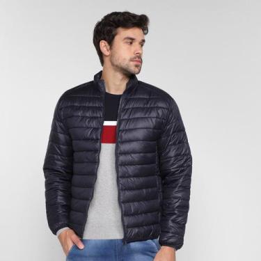 Imagem de Jaqueta Puffer Hering Masculina, Azul escuro, P