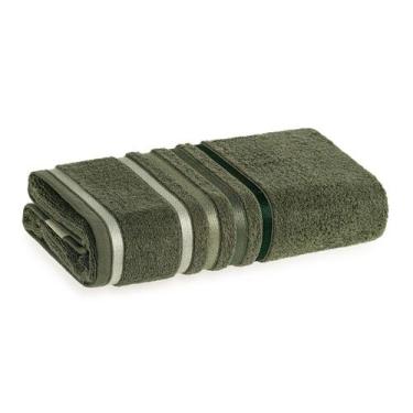 Imagem de Toalha De Banho Karsten Lumina Fio Penteado 500g/m² Antipilling, Verde