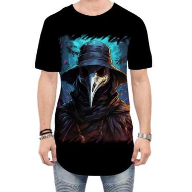 Imagem de Camiseta Longline Máscara da Peste Negra 2 - Kasubeck Store®, P