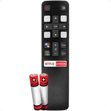 Imagem de Controle Remoto Compatível com TCL Smart TV Modelo P8M S6500 com Coman