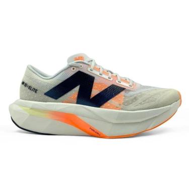 Imagem de Tênis New Balance Fuelcell Supercomp Elite V4 Bege/Laranja Masculino-Masculino