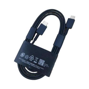 Imagem de Cabo USB-C Tipo C De 1,8M 45W Super Rápido Para Carregamento Samsung S