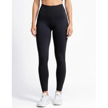 Imagem de Calça Legging Selene Sem Costura Cintura Alta Fitness Academia Modelad