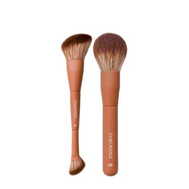 Imagem de Kit Mascavo Pro Series Pincel de Maquiagem 02 + Pincel 03