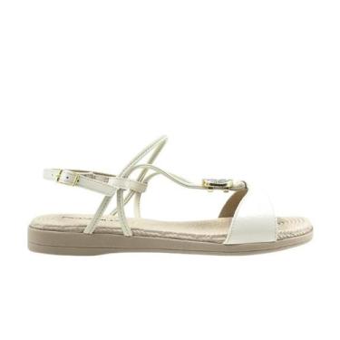 Imagem de Sandália rasteira piccadilly feminina 513038, Off white, Off white vz,