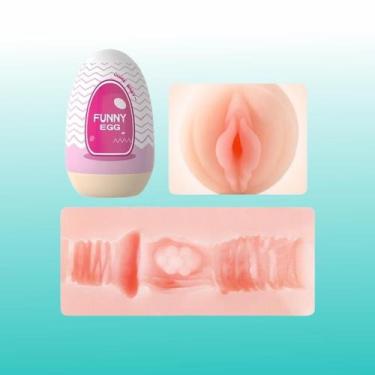 Imagem de Funny Egg Masturbador em Cyberskin - Lilo, Pink