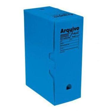Imagem de Arquivo facil polibras 14x25x36 - azul
