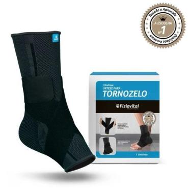 Imagem de Órtese para Tornozelo Fisiovital - Suporte e Recuperação Avançada, M